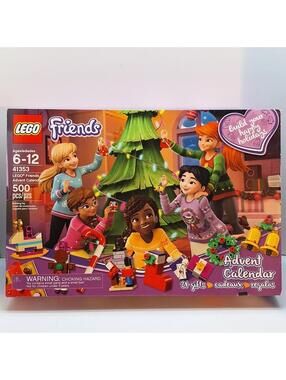 Lego Friends Advent Calendar Building Kit 500 Pcs Retired Set Holiday Christmas